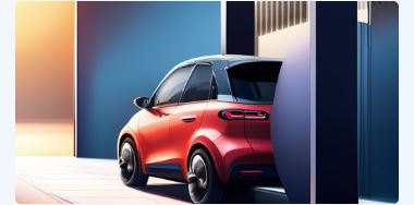 전기차 배터리 충전 모습