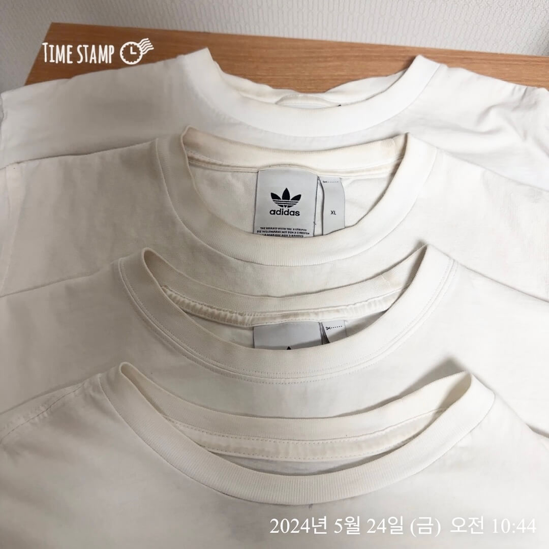 누런옷 하얗게 하는 방법