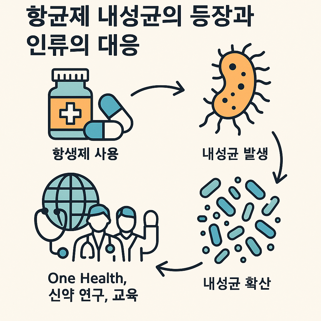 항균제 내성균의 등장과 인류의 대응 관련 사진