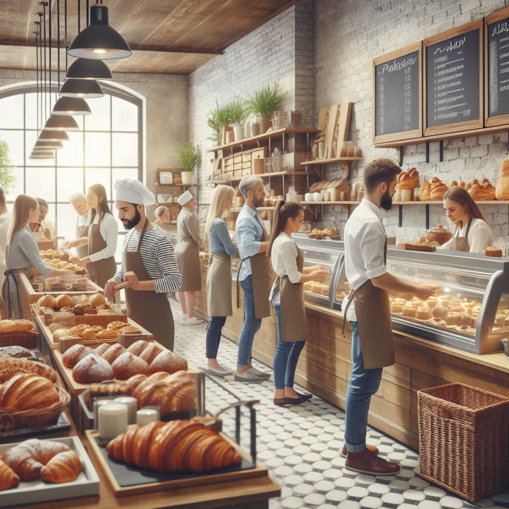 베이커리 배경