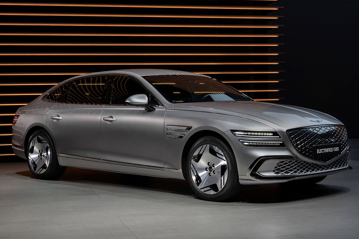 제네시스 G80 전동화모델 롱휠베이스