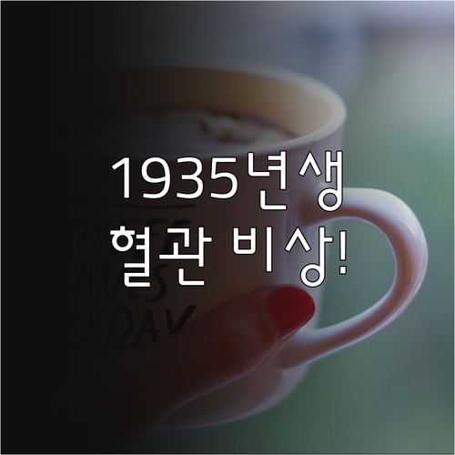 2월 한파와 꽃샘추위 속 1935년생..