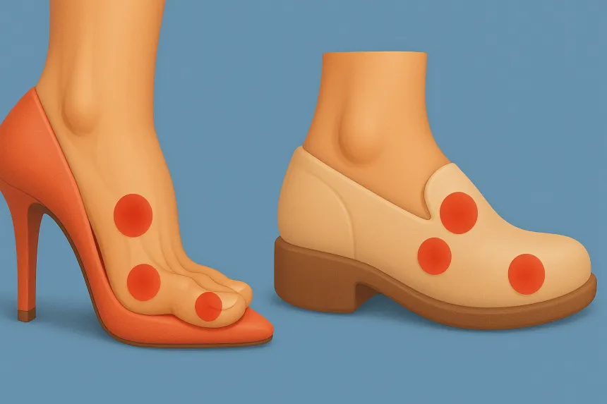 발바닥 가운데 통증의 원인