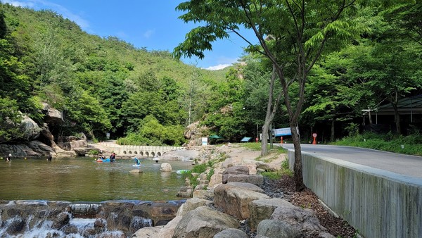 국내 여름 계곡 여행지 추천 선유동계곡