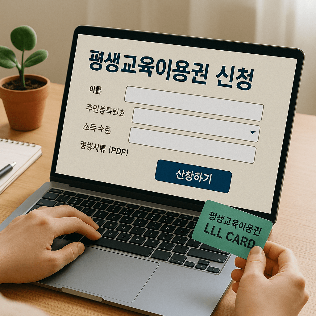 지자체별 평생교육이용권 신청방법 (2025 평생교육바우처)