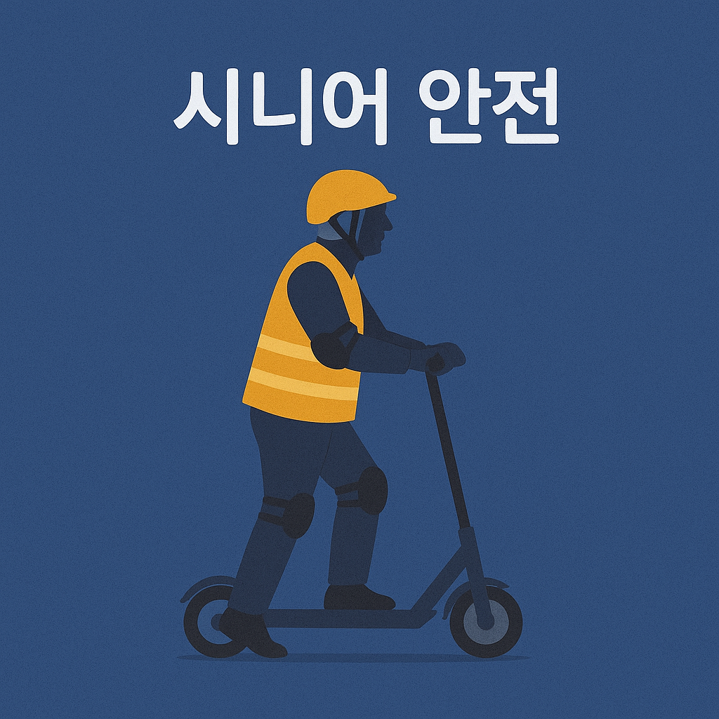 노년층 자전거·킥보드, 이렇게 타면 사고 위험 70% 줄어듭니다🚴♂️