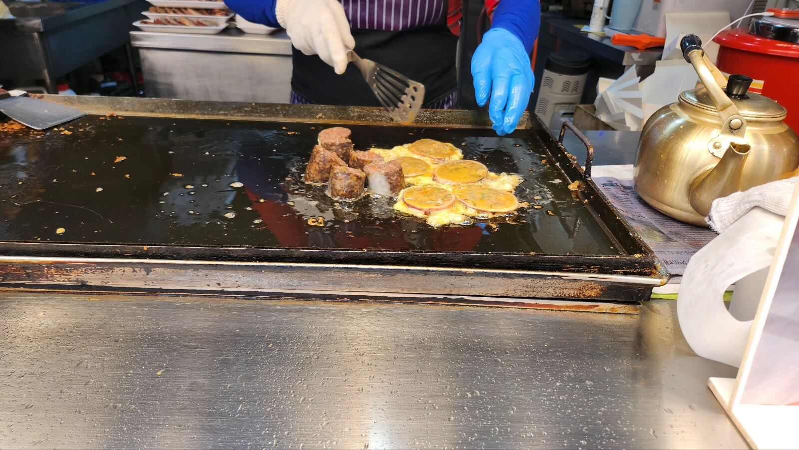 오징어순대와 아바이 순대