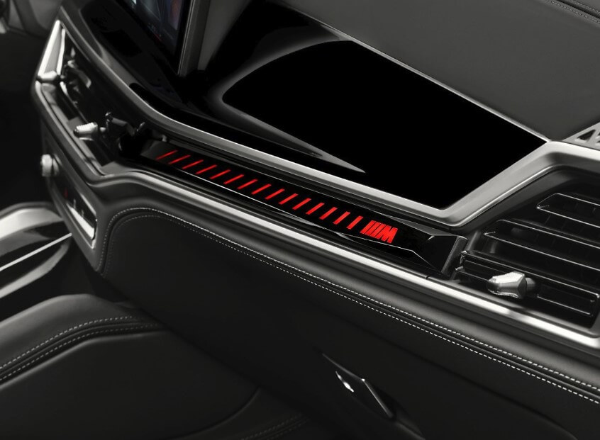 2024 BMW X6 페이스리프트 엠비언트 라이트