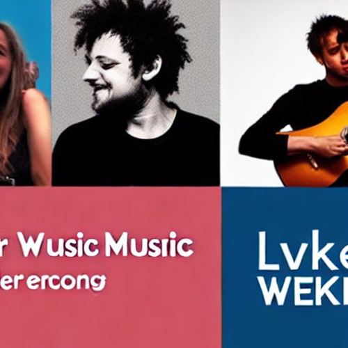음악과 함께하는 당신의 주말: 이번 주 라이브 공연 정보 모음!