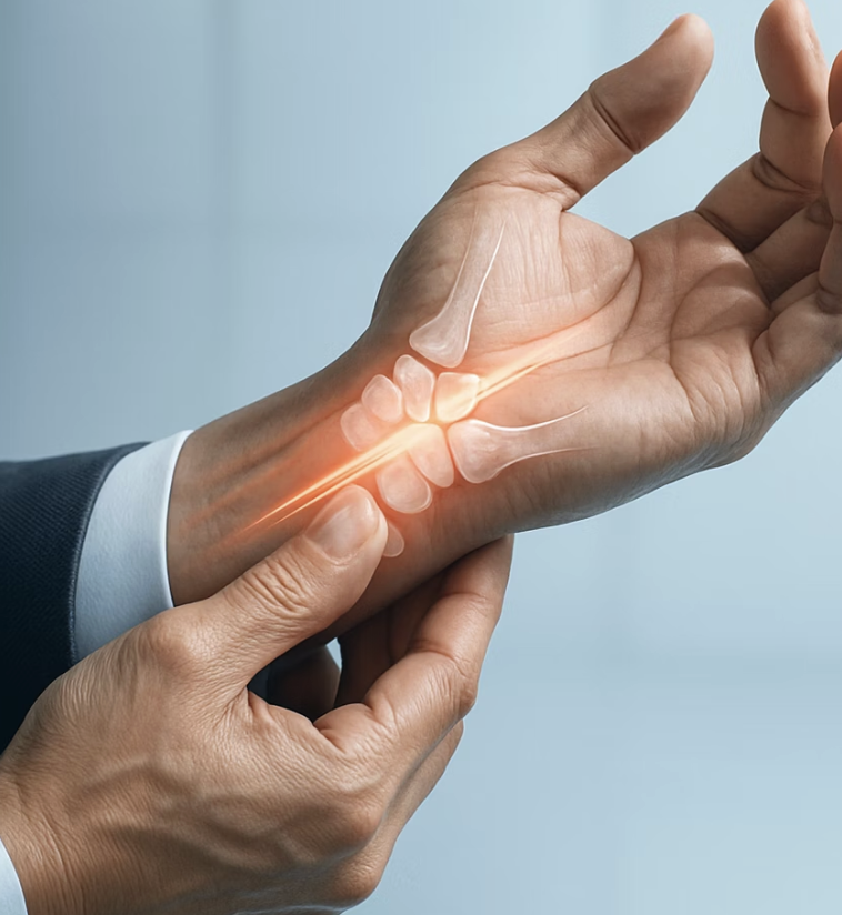 손목에서 막혀버린 신호