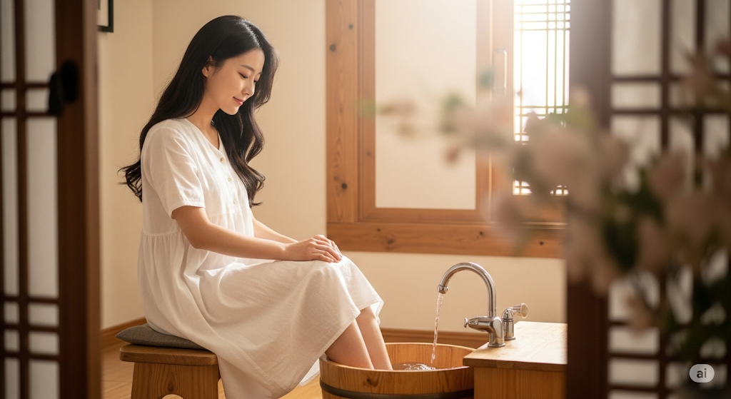 식초 발 마사지, 건강에 정말 효과 있을까?