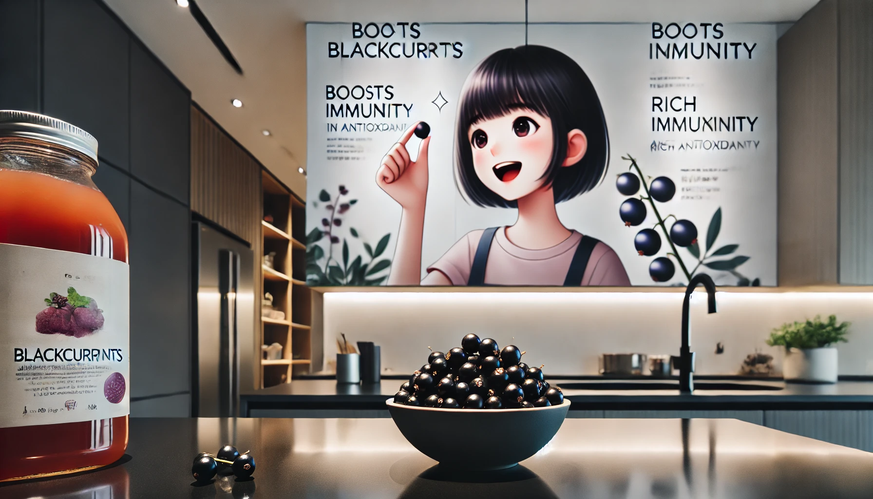 블랙커런트의 주요 효능