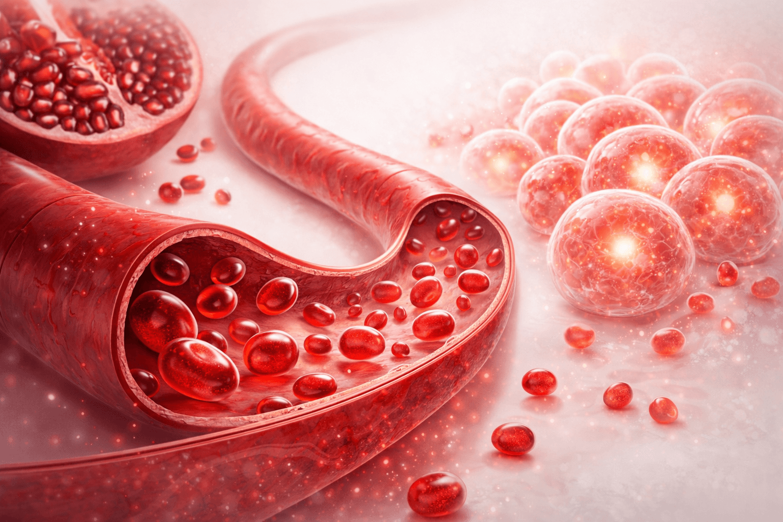석류의 건강 효능 - 항노화, 혈관 보호, 여성 건강