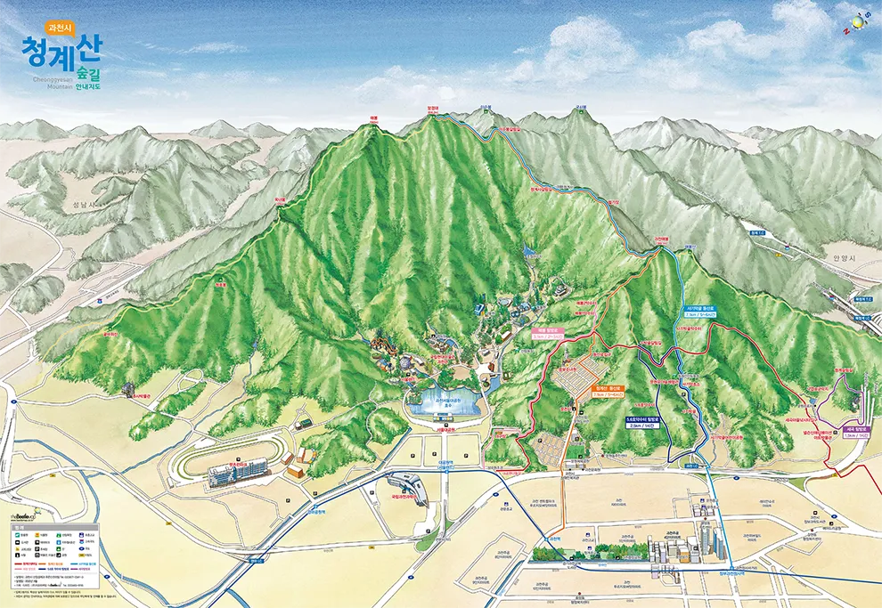청계산 등산코스 맛집 입구역 날씨 등산 지도_3