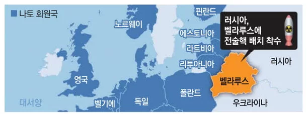 러시아 전술핵 벨라루스 배치 시작&#44; 핵전쟁 위기 고조