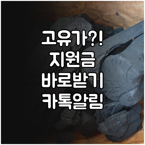 고유가 피해지원금 받는 법 카카오톡 ..