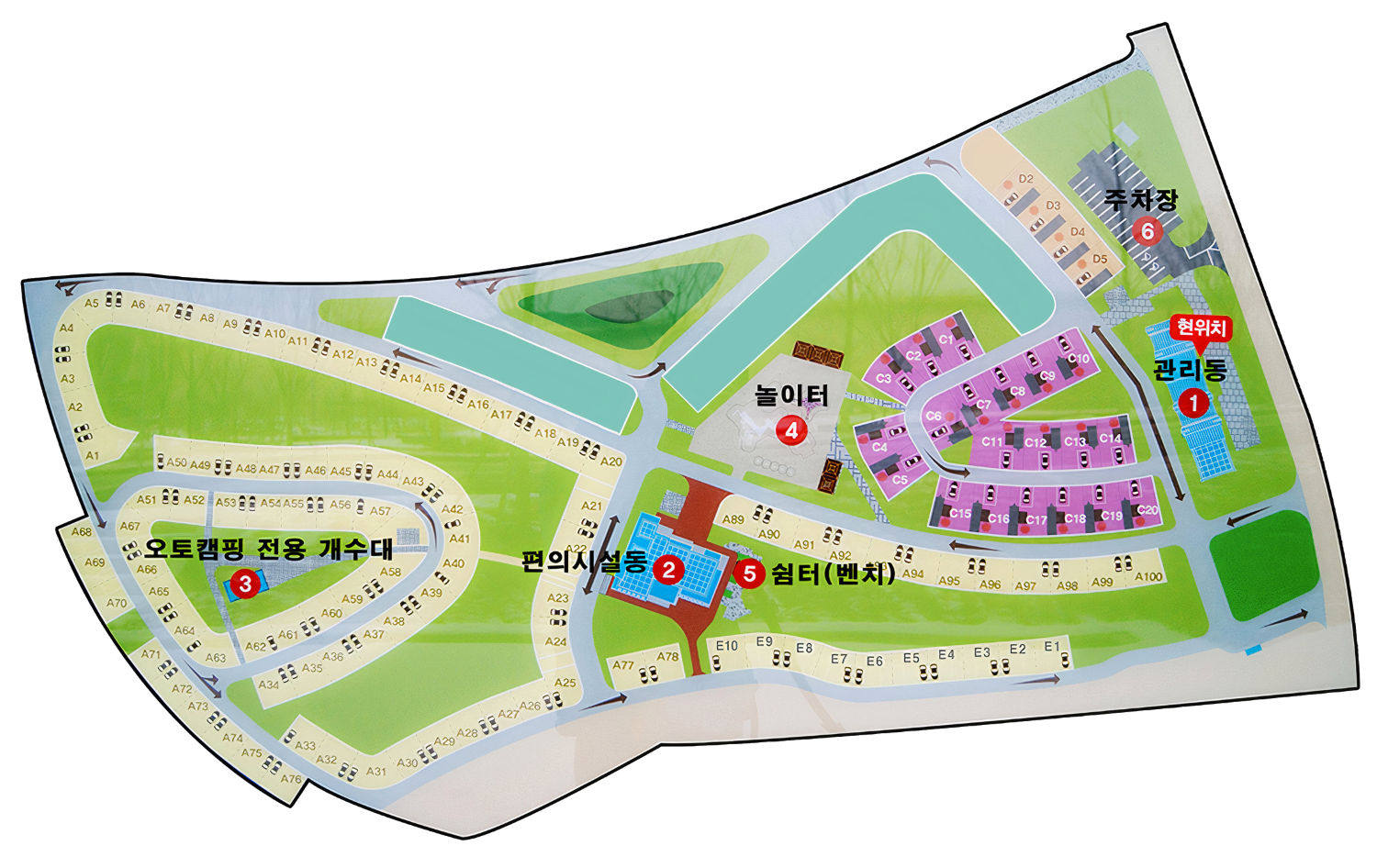 재인폭포오토캠핑장
