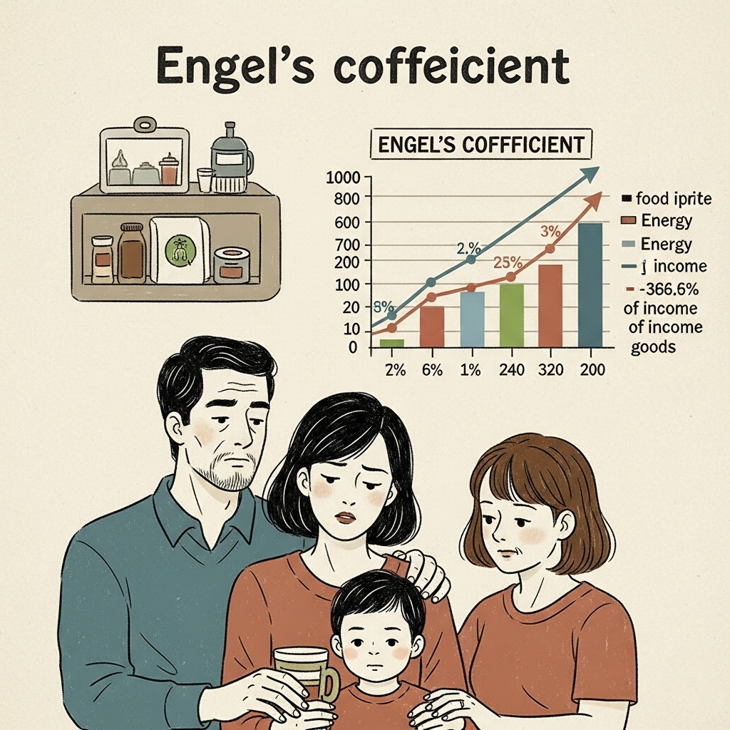 엥겔지수 관련 이미지
