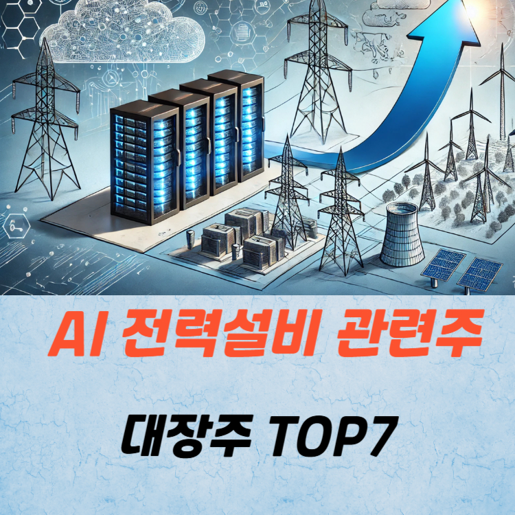 AI 전력설비 관련주 대장주 테마주 주식 TOP7
