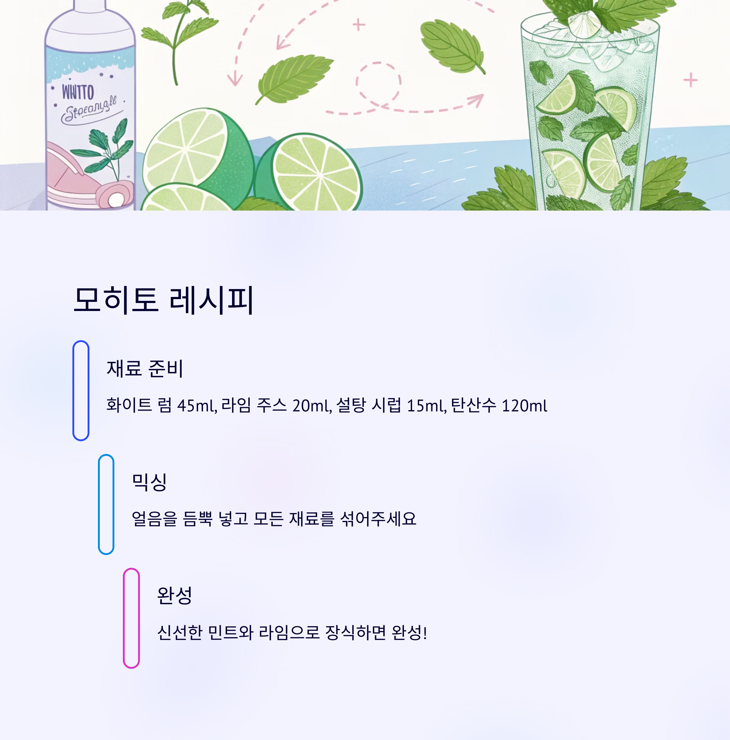 모히토 레시피