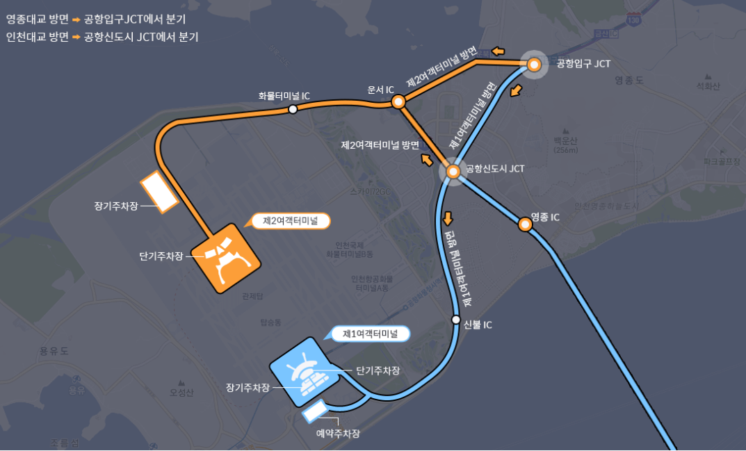 인천 공항 제2여객터미널 장기 주차장 예약