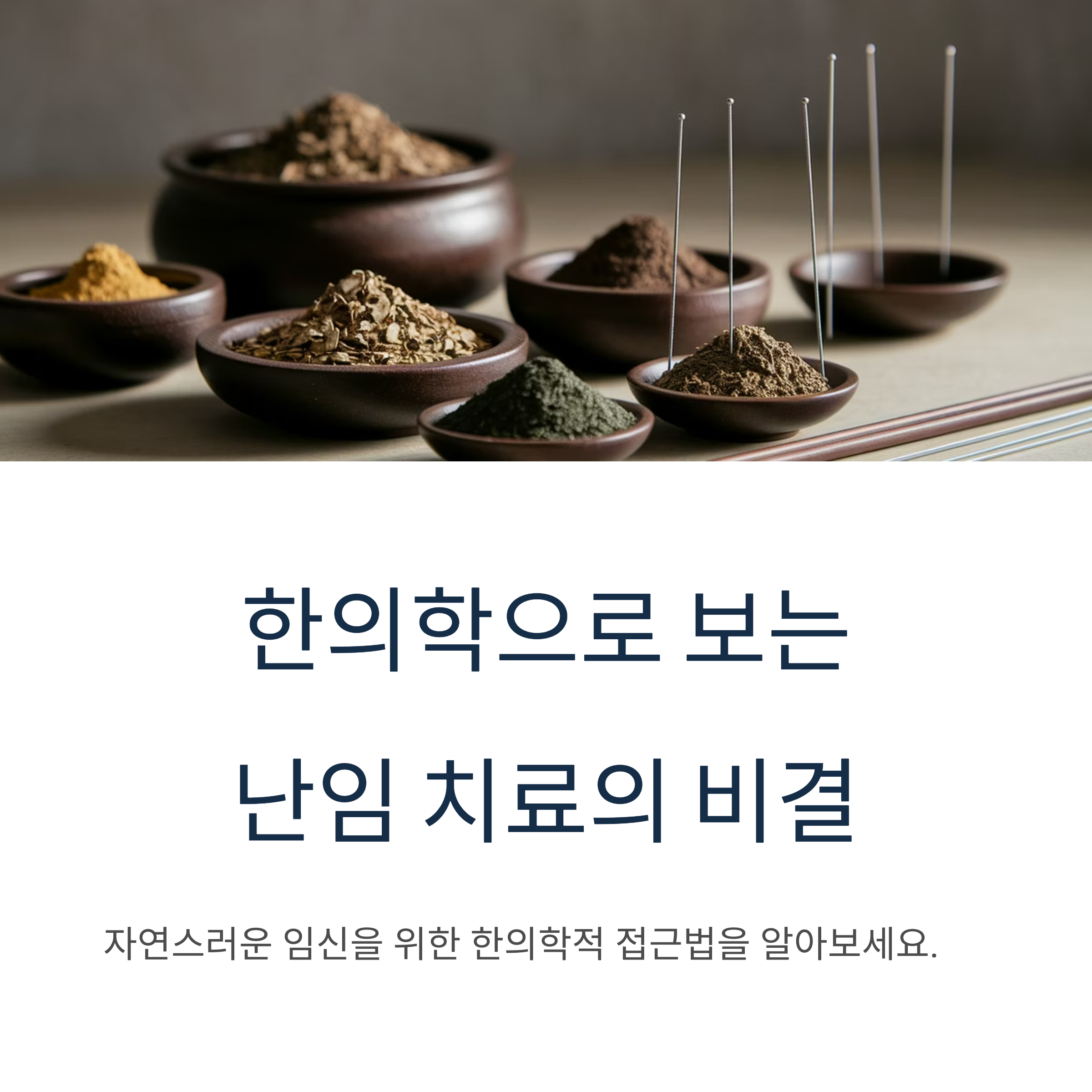난임 치료 – 한의학적 접근