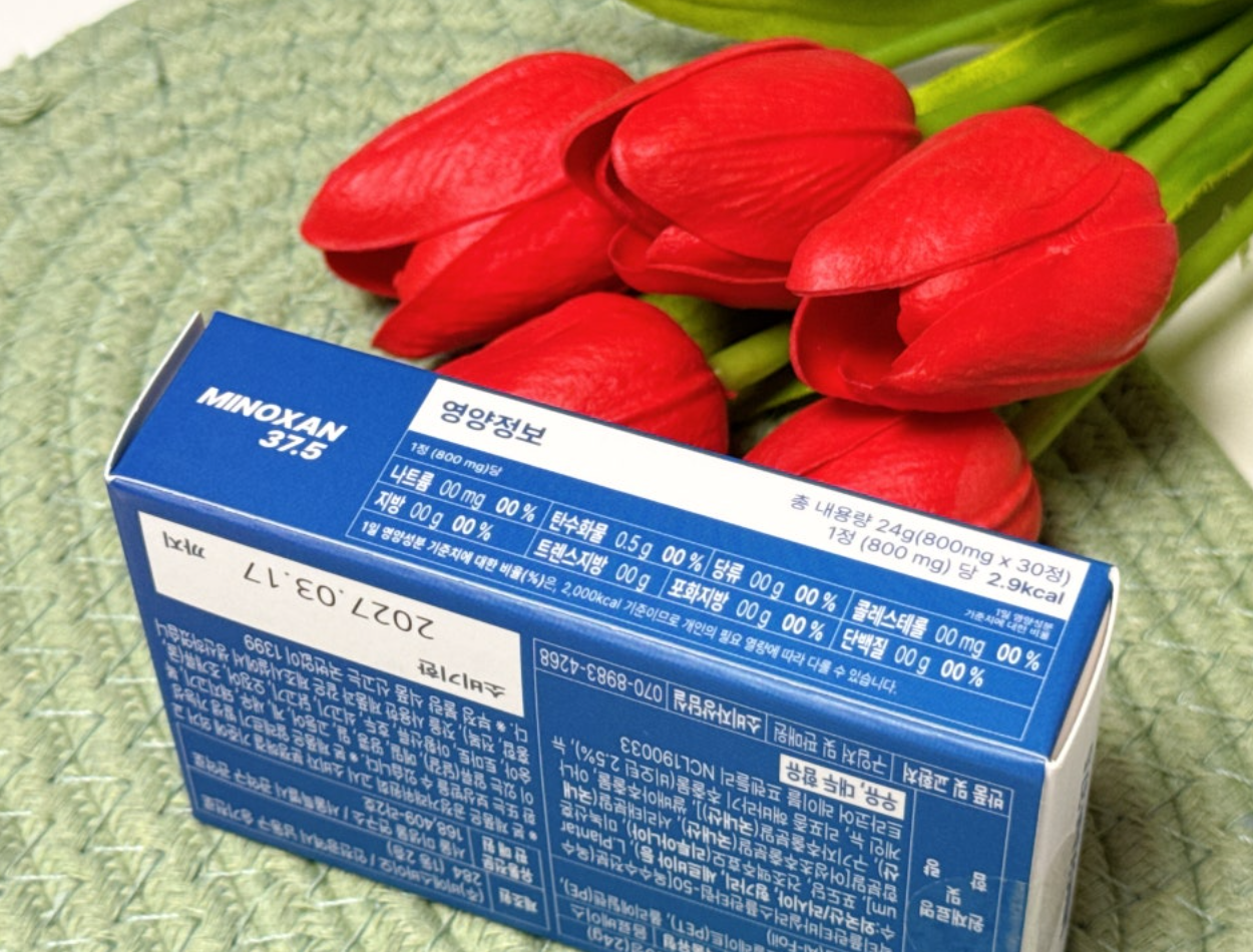 반타스 미녹산정 내돈내산 