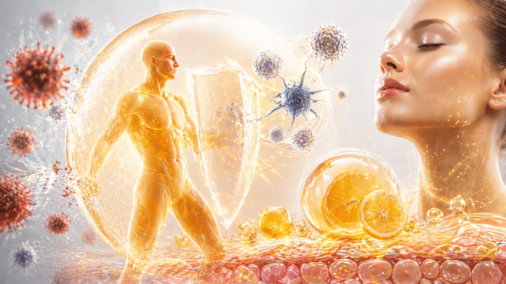 비타민C의 주요 역할과 건강 효과