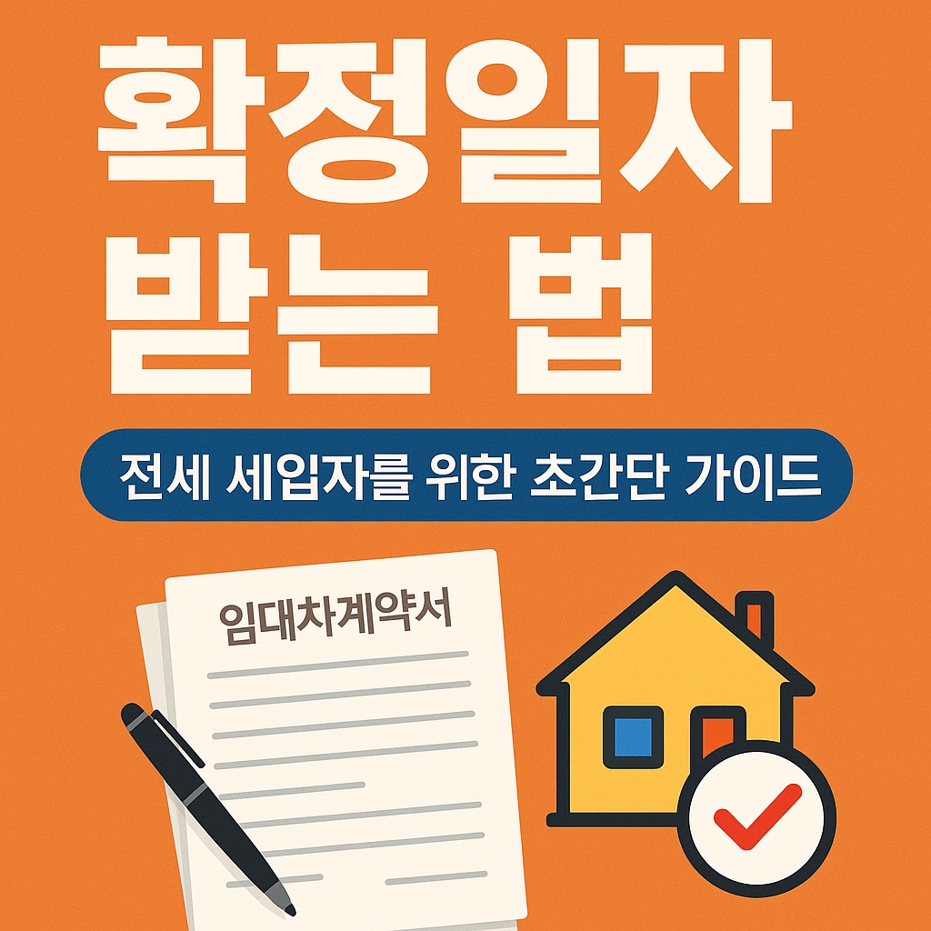 확정일자 받는 법