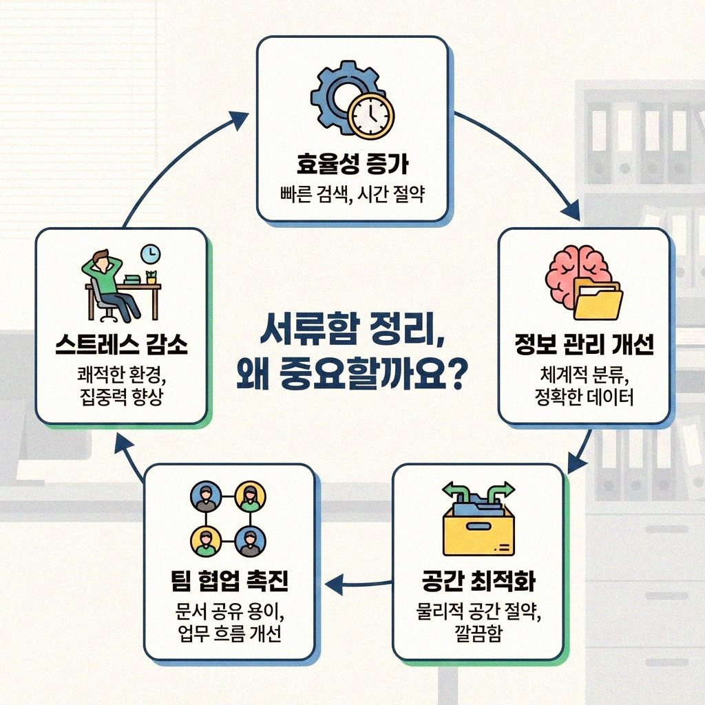 서류함 정리 주기 얼마 만이 좋을까요
