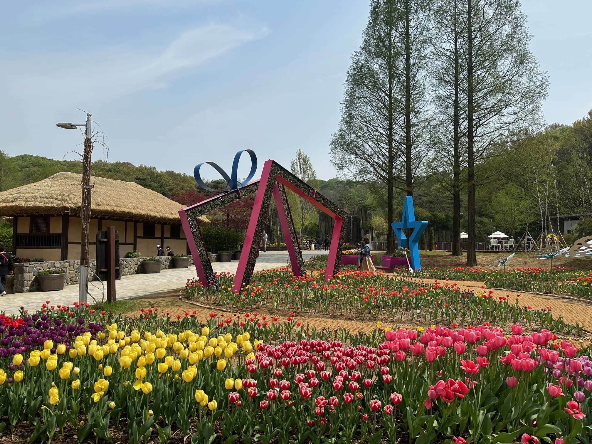 [4월 봄꽃 축제]부천 무릉도원수목원 튤립 축제❘방문후기, 맛집 정보