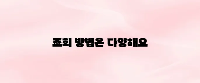 CJ대한통운 택배조회 방법 총정리 (운송장 없이도 확인 가능)