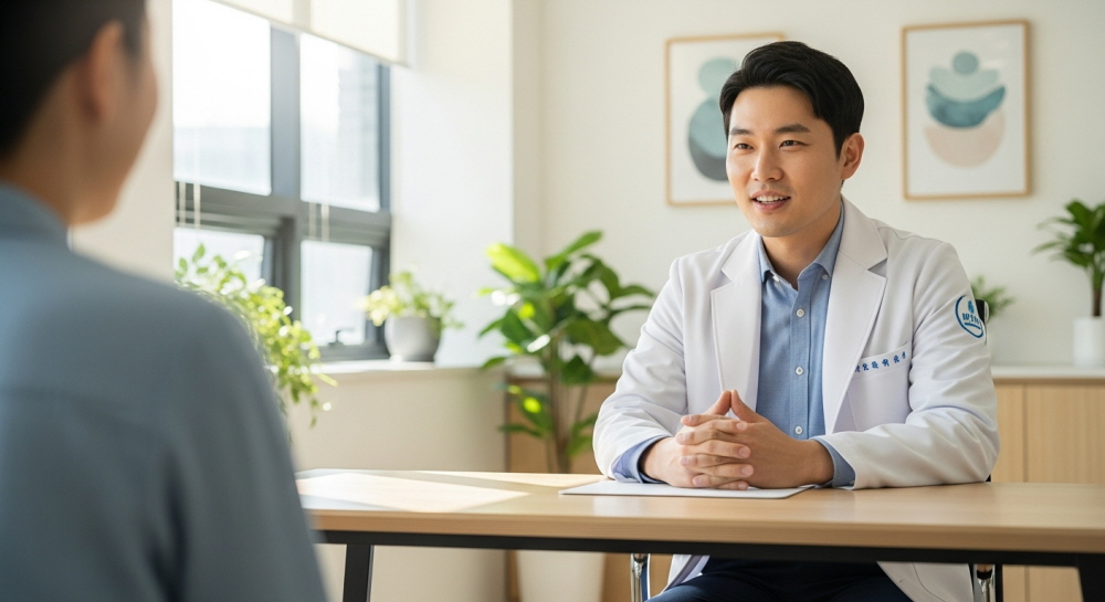 남자 오른쪽 아랫배 통증