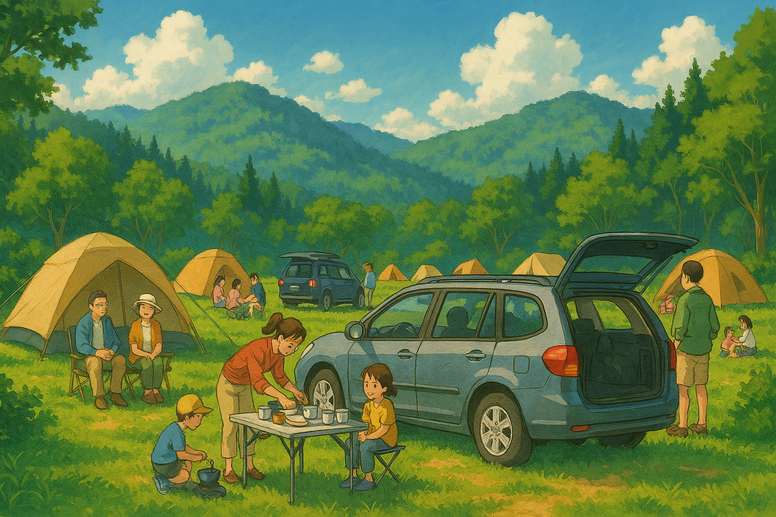 오토캠핑장 관련사진