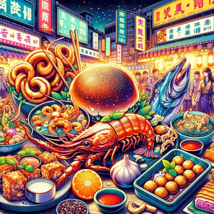 대만 야시장