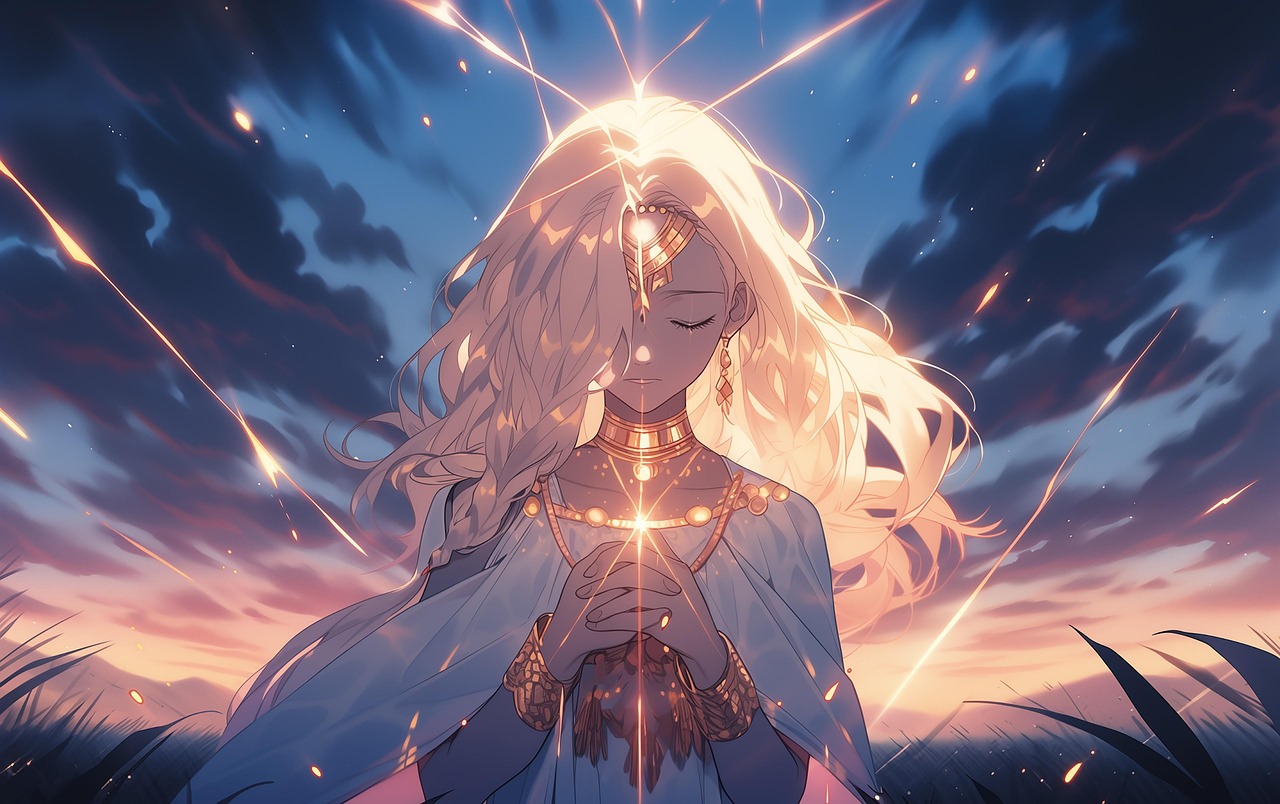 여성 캐릭터 이미지