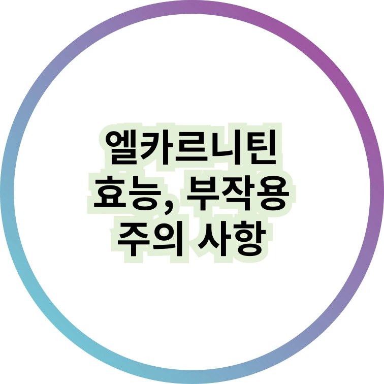 엘카르니틴