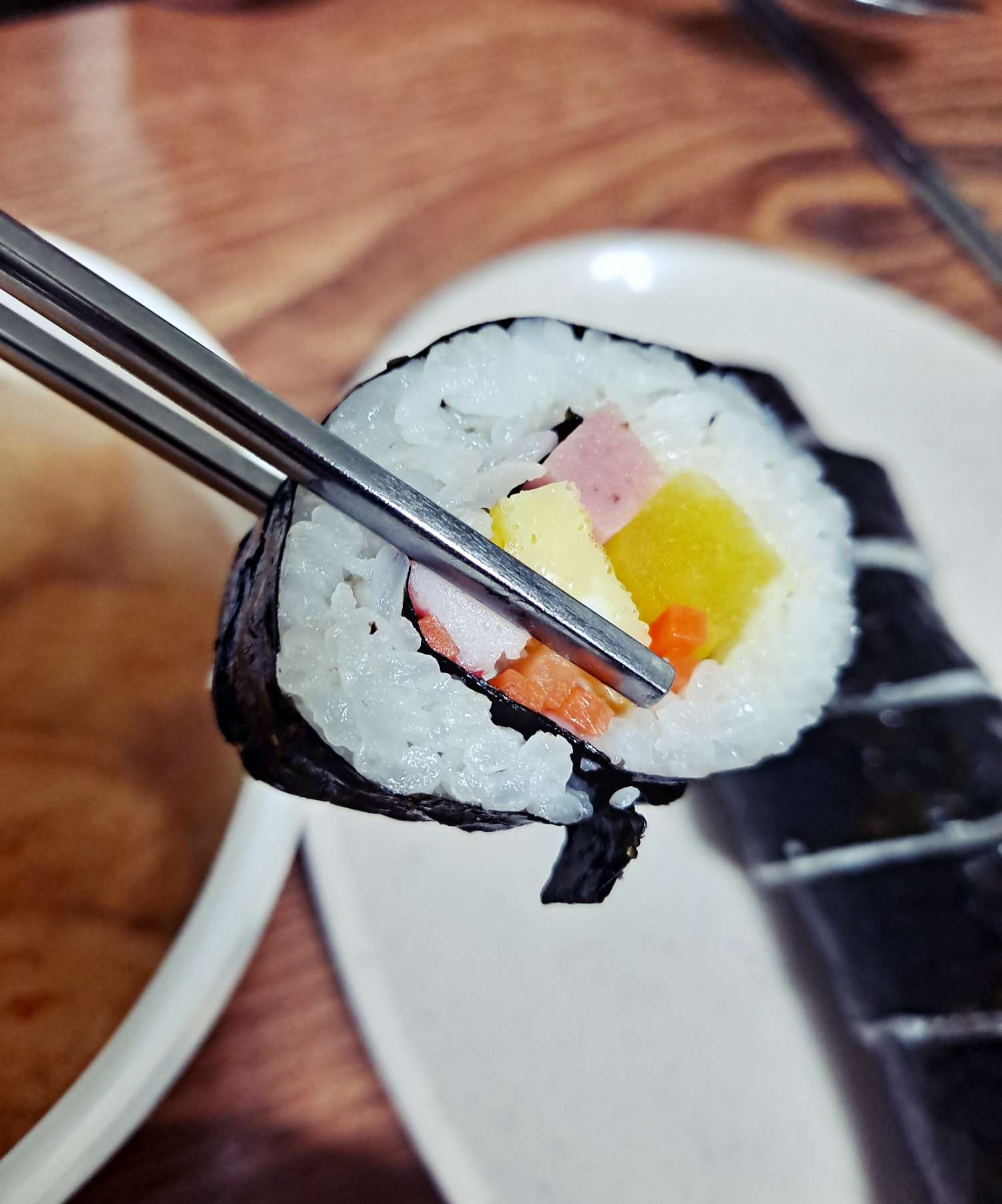 공단떡볶이 김밥속재료