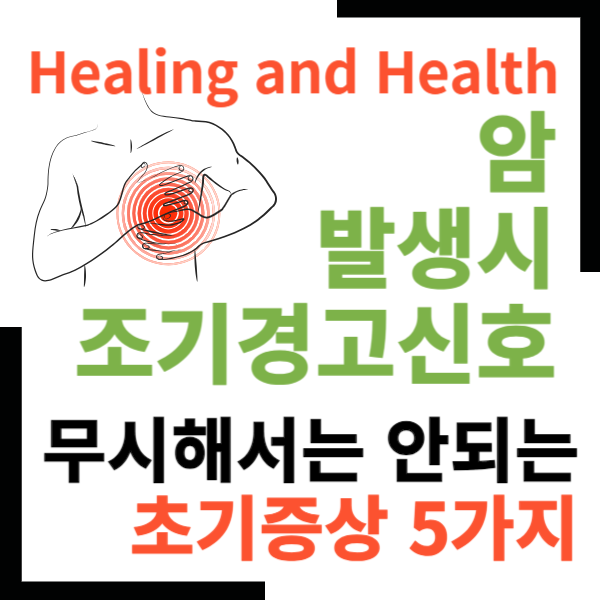 조기암경고신호7가지