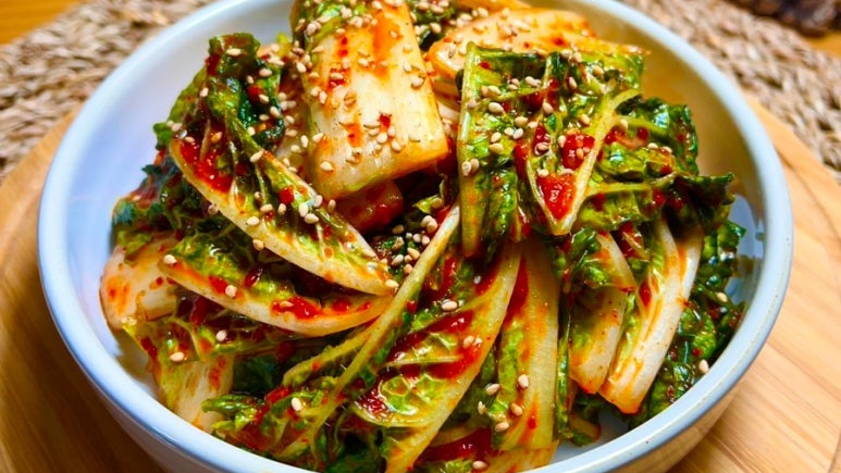 봄동 겉절이 황금레시피