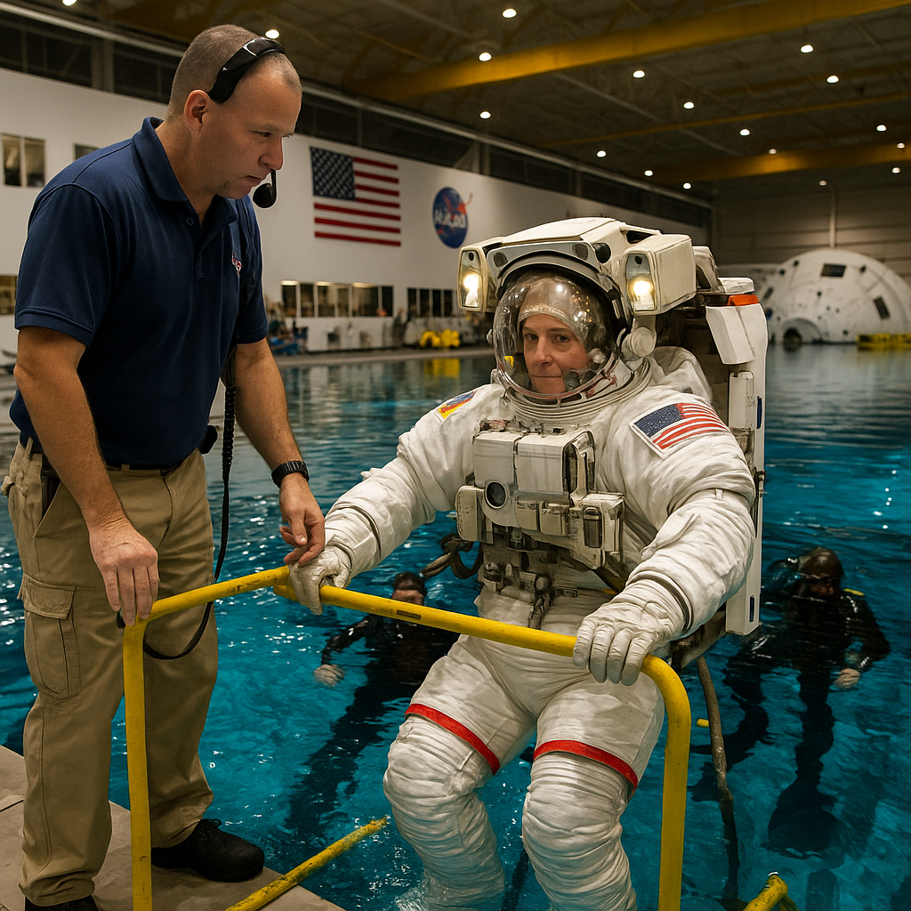 우주 비행사의 훈련 과정
