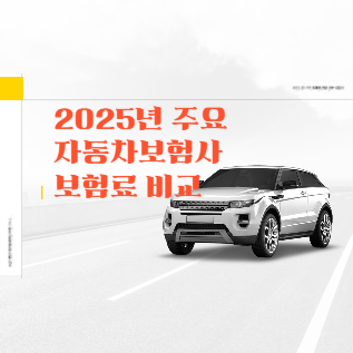 2025년 주요 자동차보험사 보험료 비교 로고