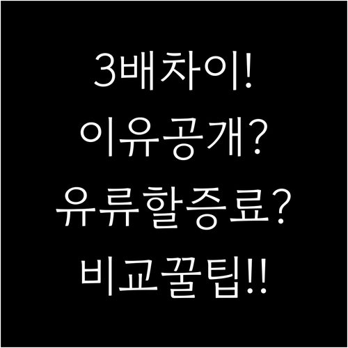유류할증료 3배 차이 나는 이유와 최..