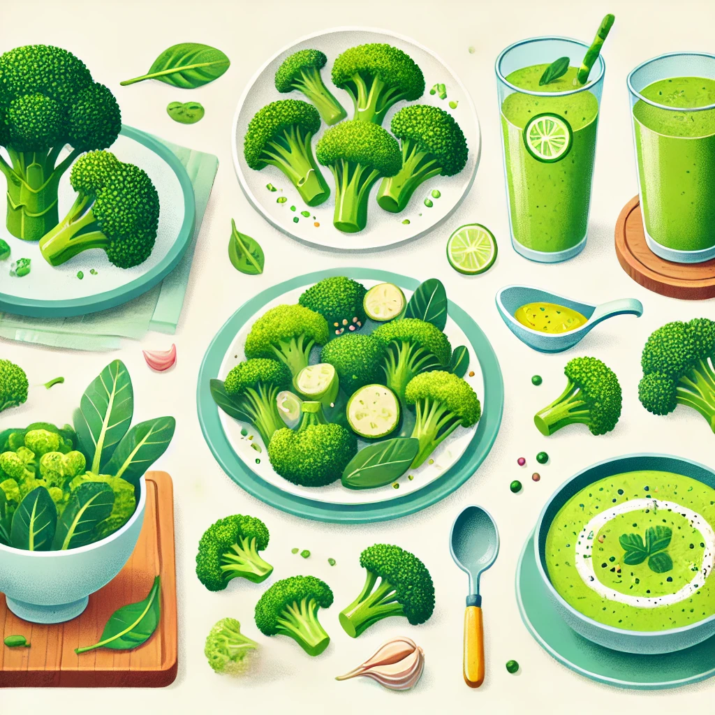 브로콜리를 섭취하는 다양한 방법