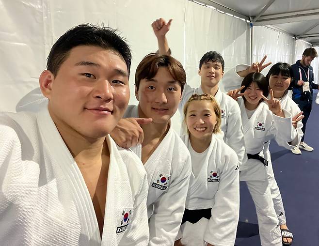 대한민국-유도-대표팀의-밝은-모습
