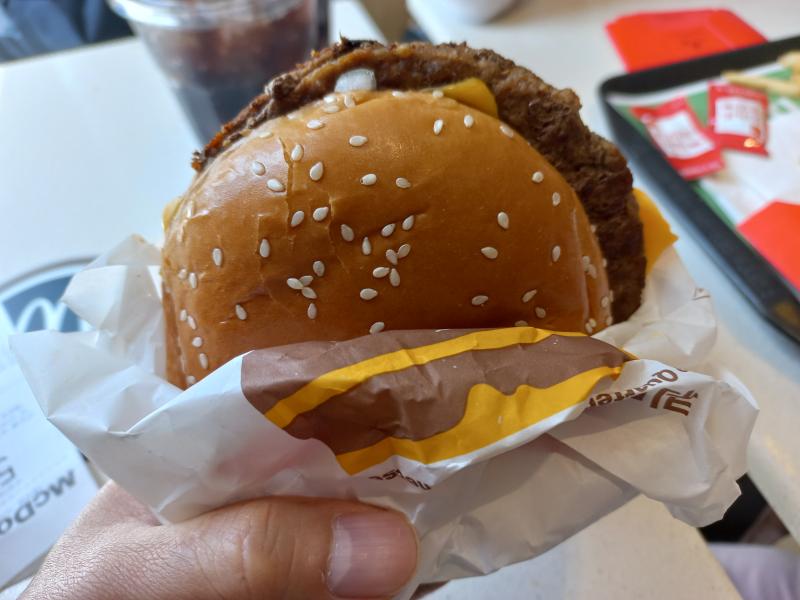 맥노날드 쿼터파운더 치즈