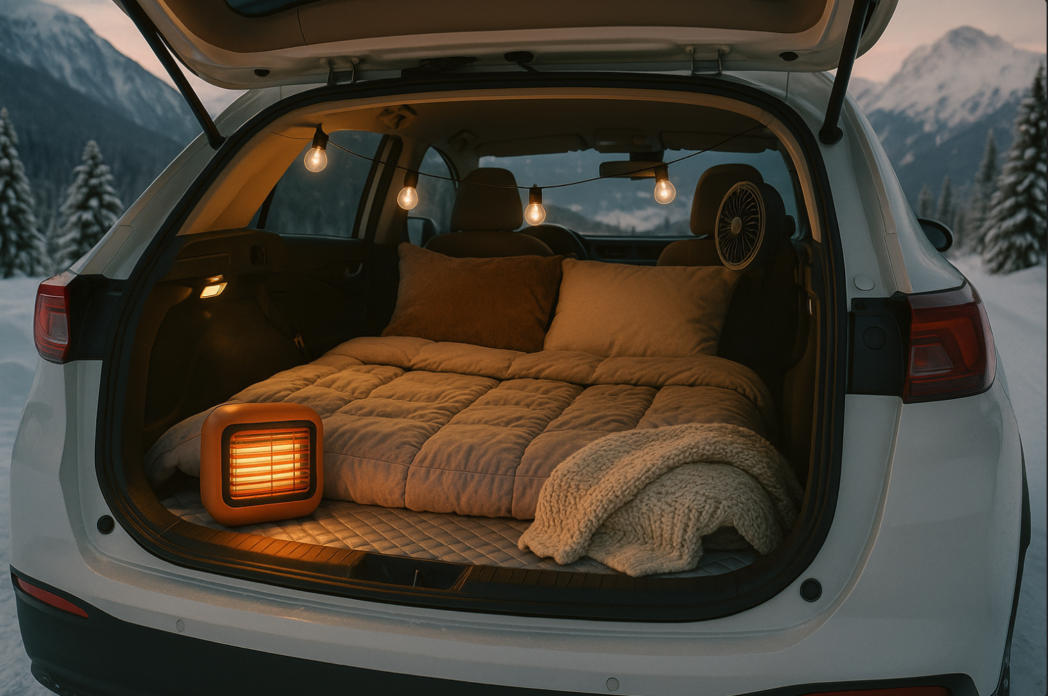 겨울철 전기차 차박 팁 (난방, 결로, 배터리)