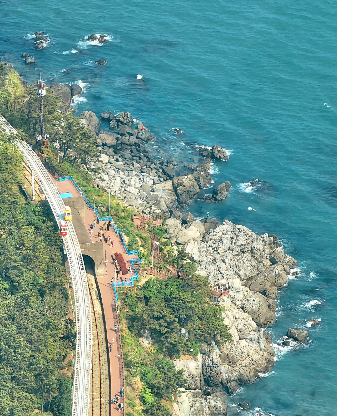 해운대 블루라인파크 해변열차