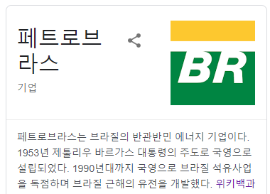 페트로브라스(PBR) 회사 설명