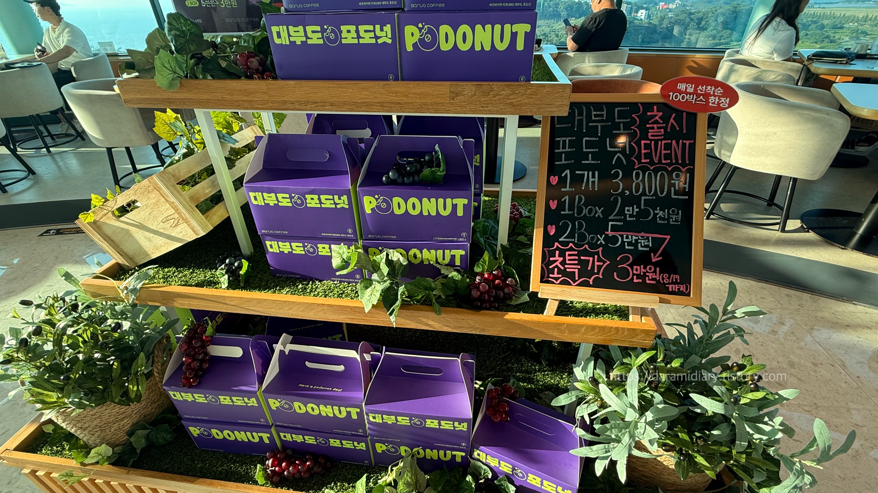 대부도 포도넛